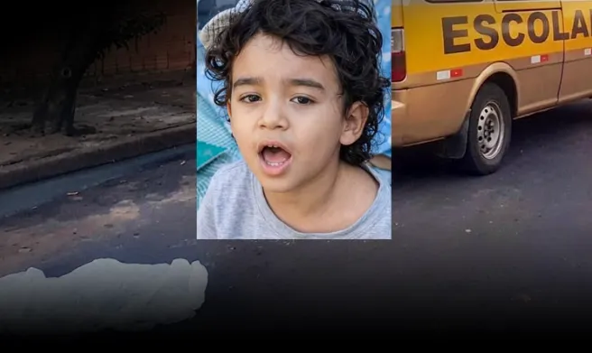 Imagem de Criança de 3 anos morre após ser atropelada por van escolar na Bahia